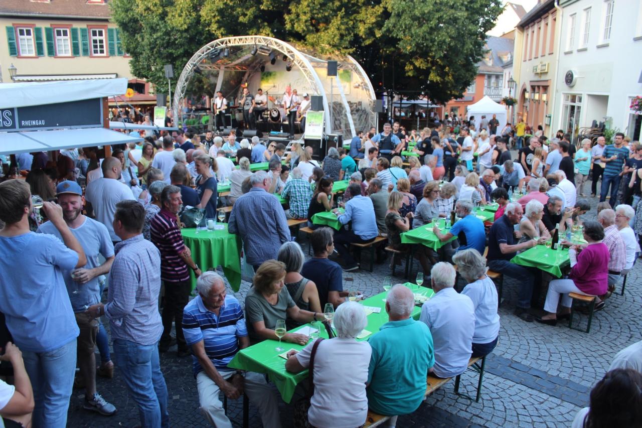 70. Geisenheimer Lindenfest war traumhaft schön Rheingau