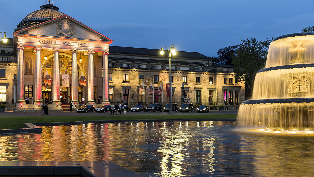 Das Kurhaus in Wiesbaden