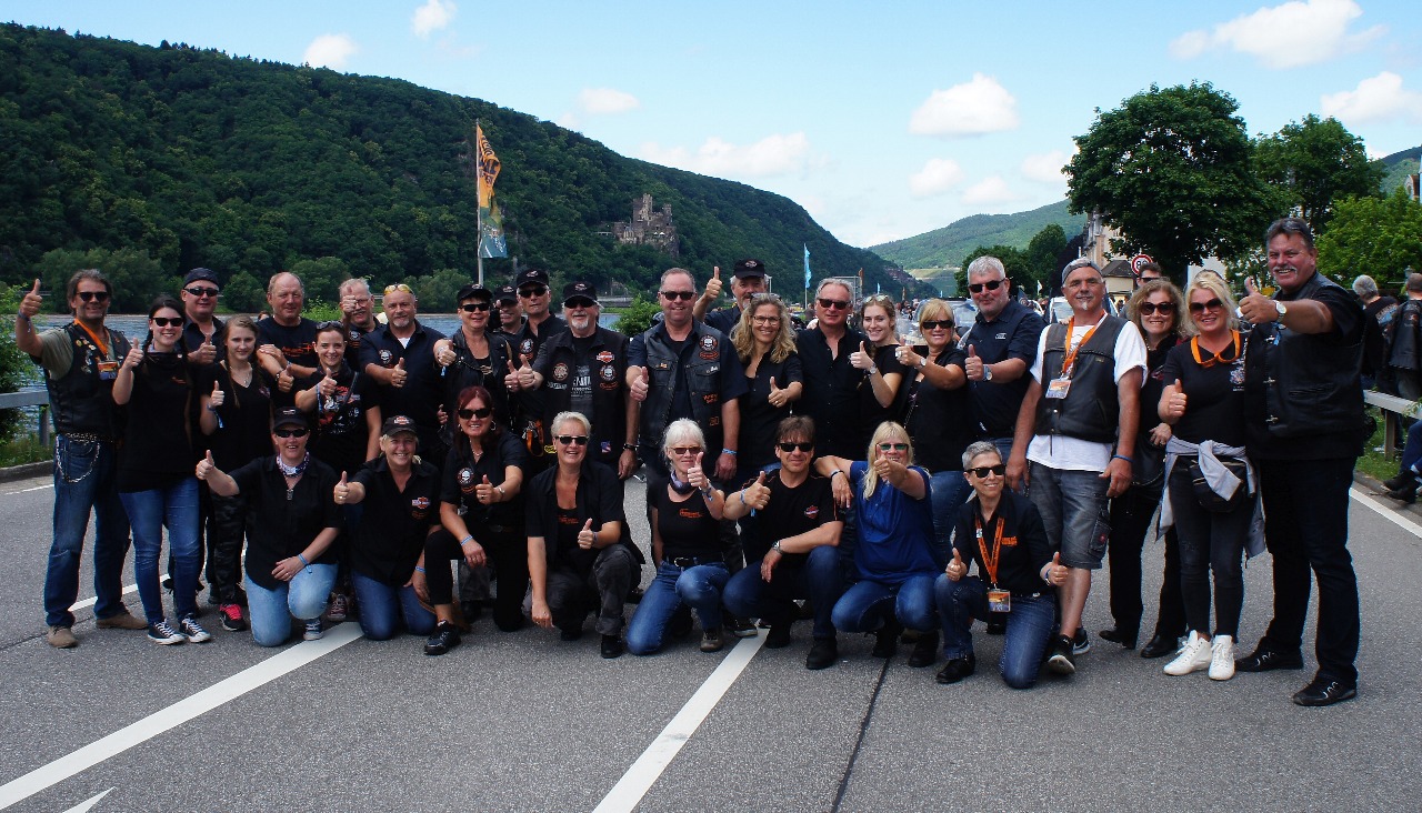 Biker aus der ganzen Welt kamen nach Rüdesheim