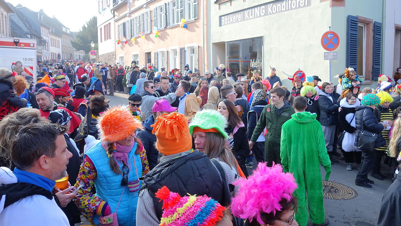 Buntes Treiben in Hattenheim