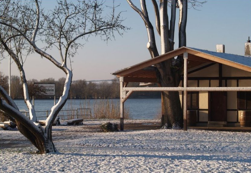 Der Weinprobierstand in Geisenheim