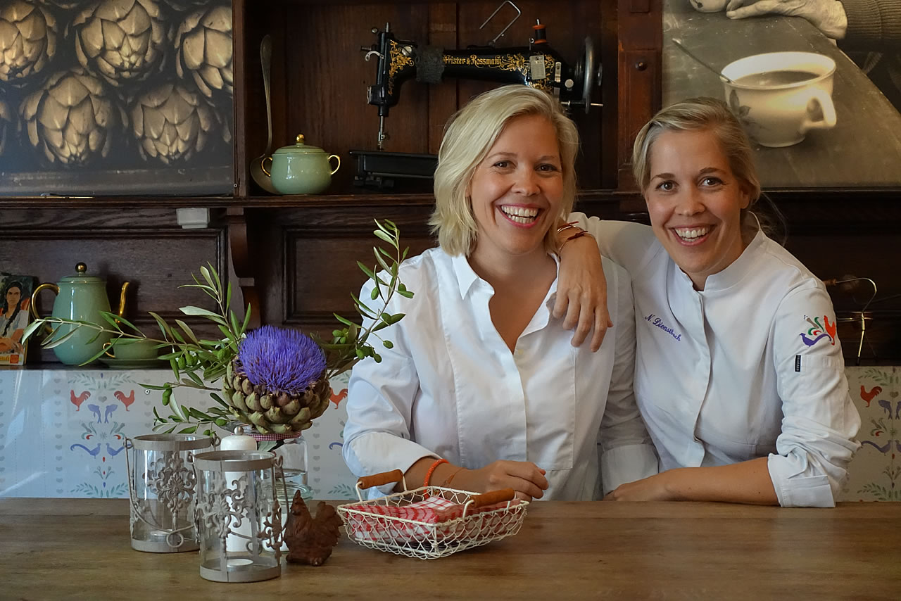 Jennifer und Nathalie Dienstbach vom ehemaligen Restaurant „Les Deux Dienstbach“