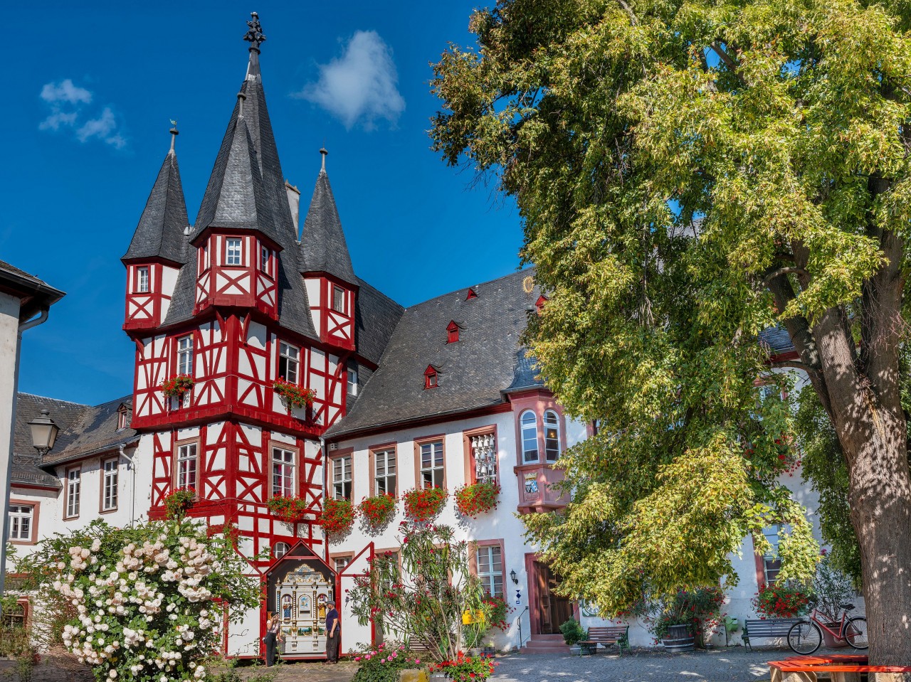 Brömserhof aus dem 15. Jahrhundert