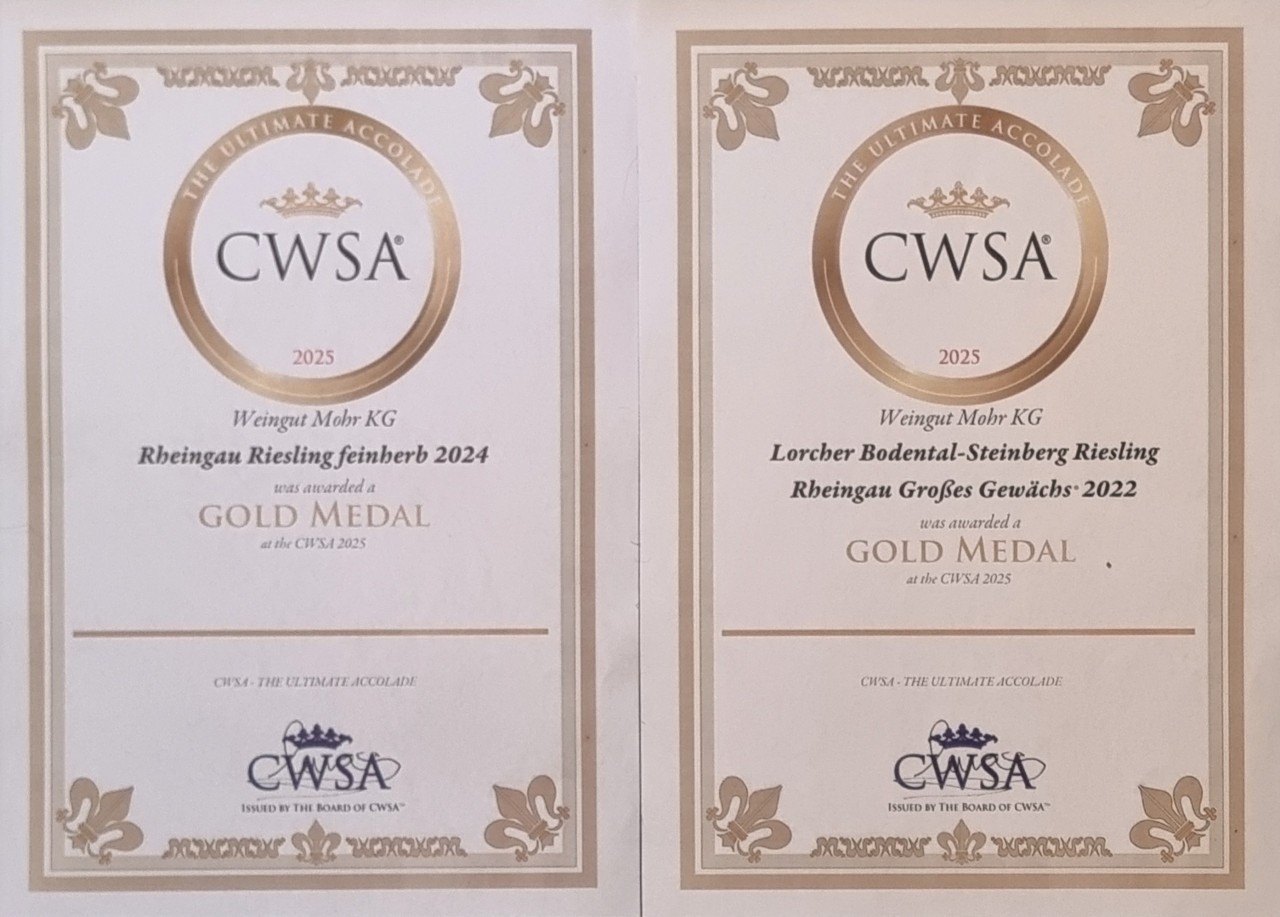 Goldmedaillen CWSA