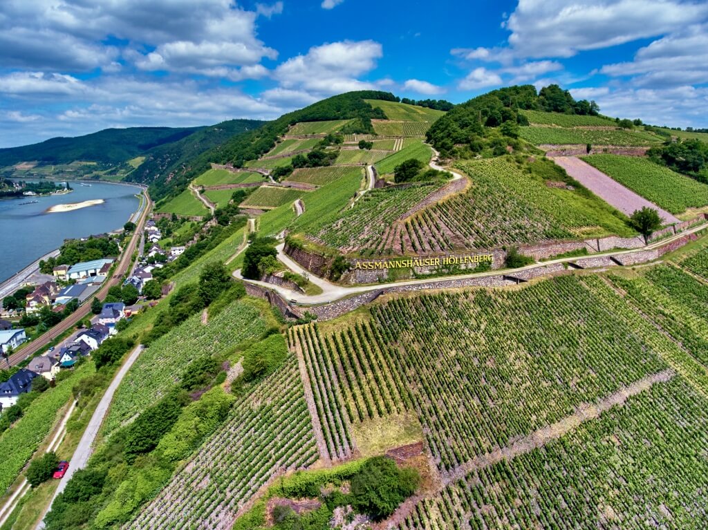 Blick auf den legendären Höllenberg