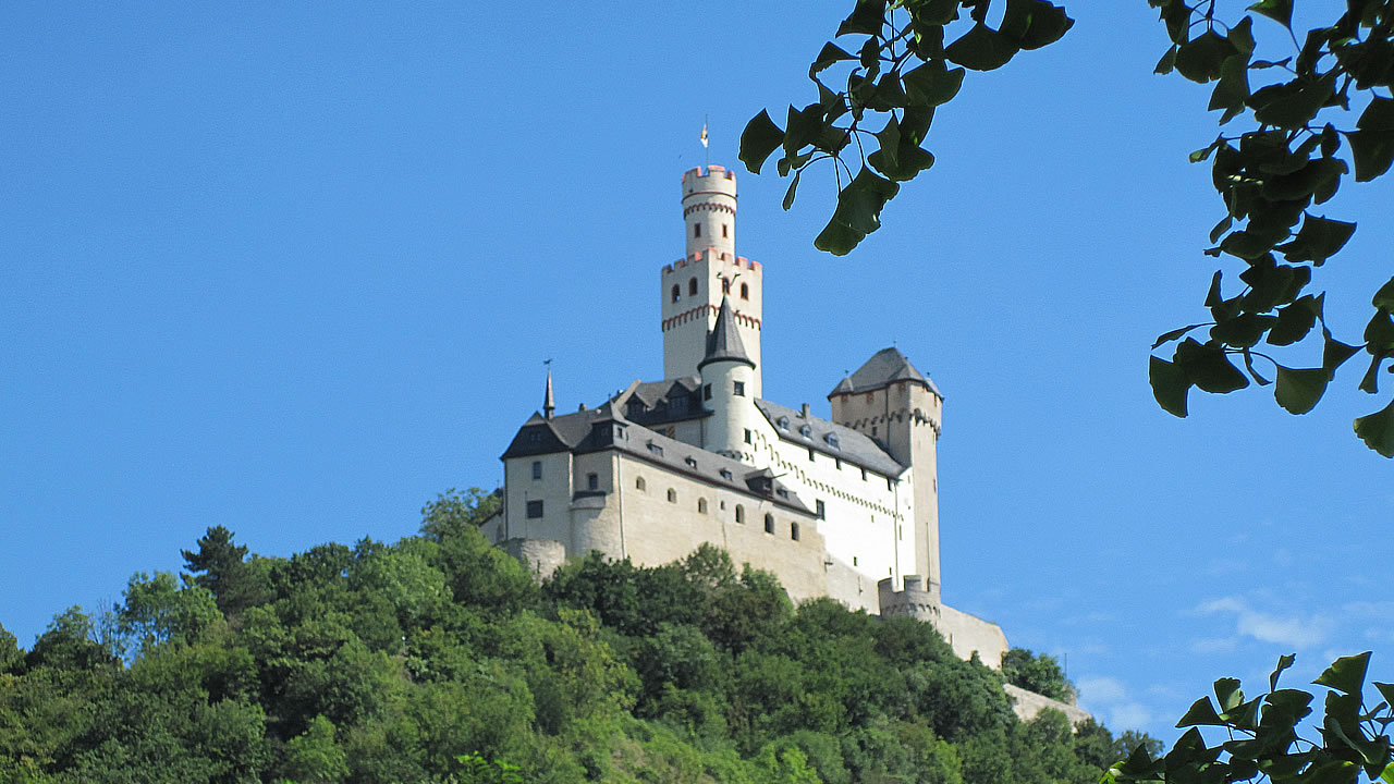 Die Marksburg bei Braubach