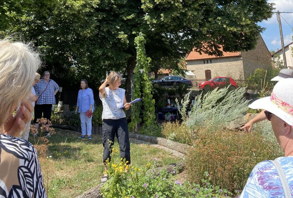 Besuch im Marxheimer Kräutergarten