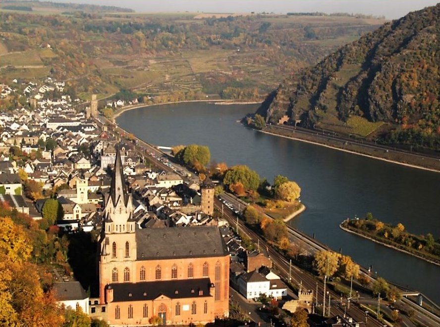 Blick auf Oberwesel