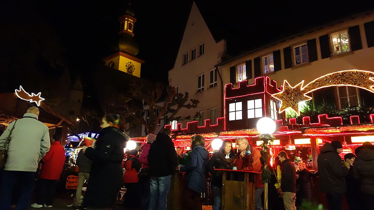 Weihnachtsmarkt in Rüdesheim