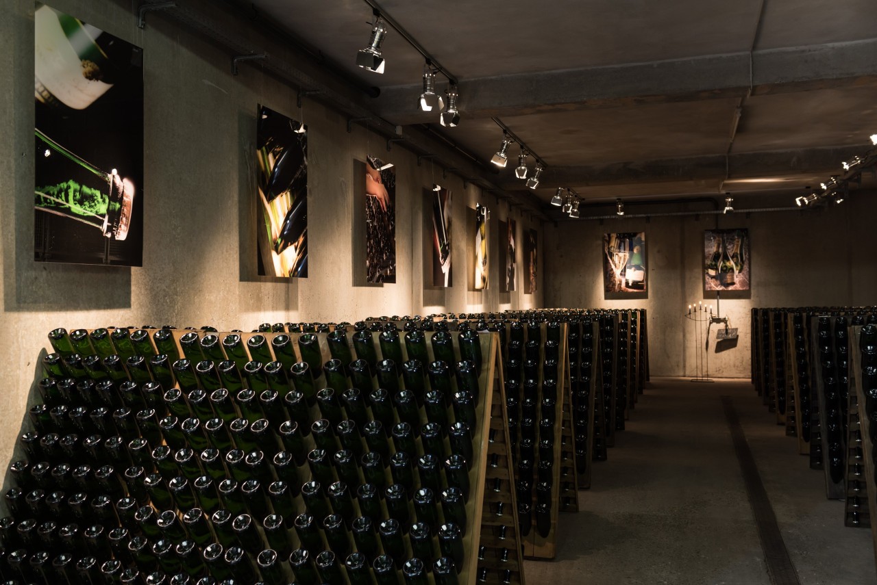 Sektherstellung im Wein- und Sektgut Schönleber