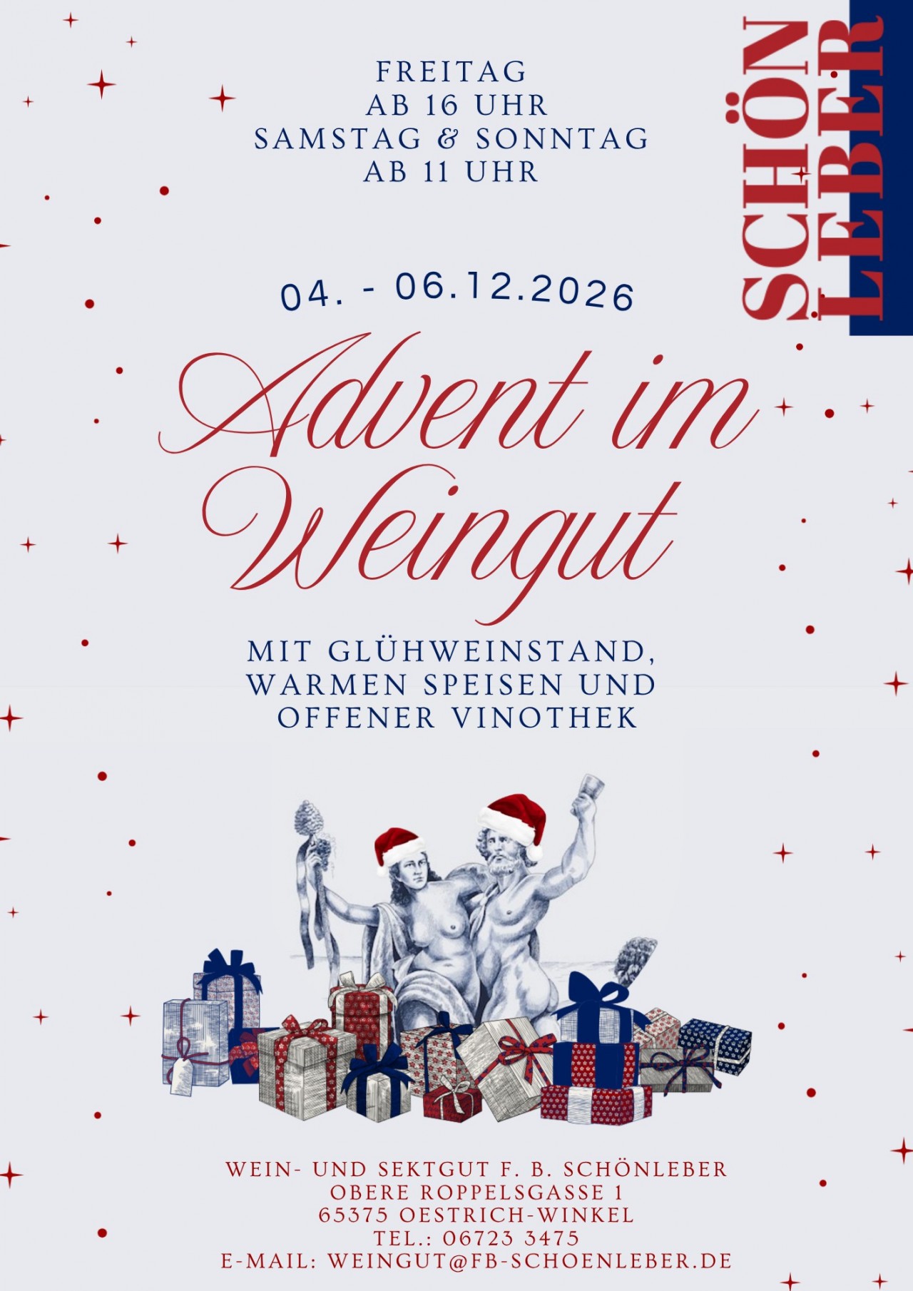Adventstage im Weingut