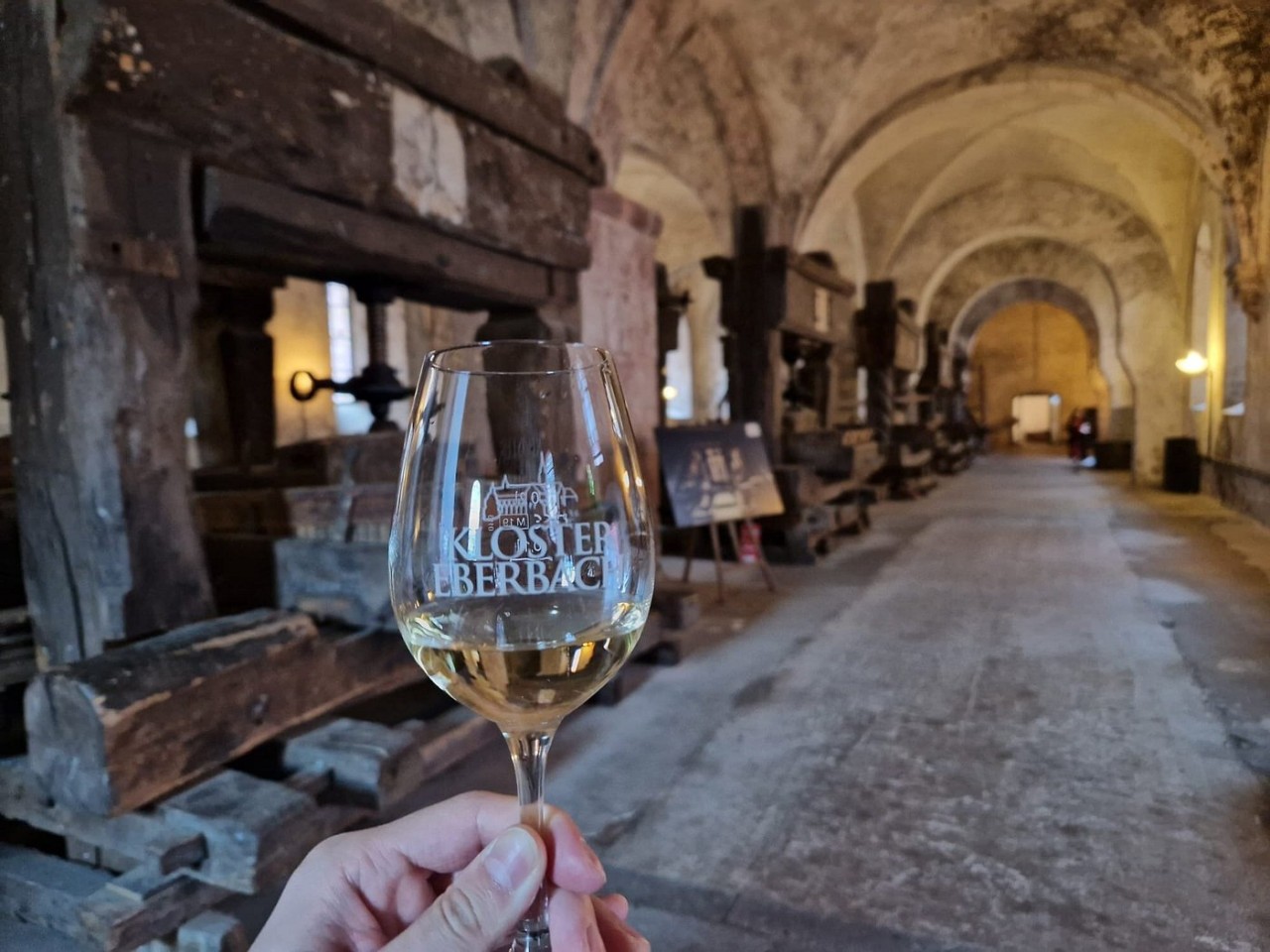 Historical wine cellar of Kloster Eberbach