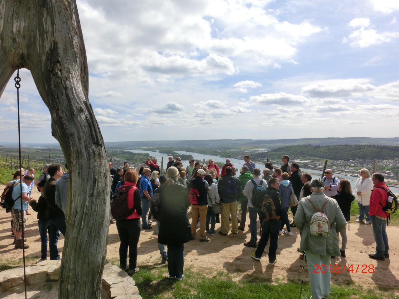 Kurzer Zwischenstopp in Rüdesheim