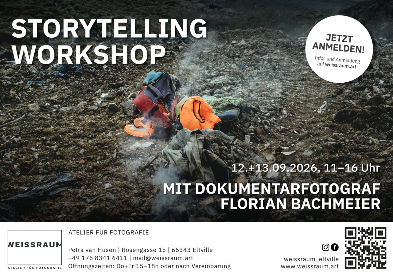 Informationen zum Storytelling Workshop mit Florian Bachmeier