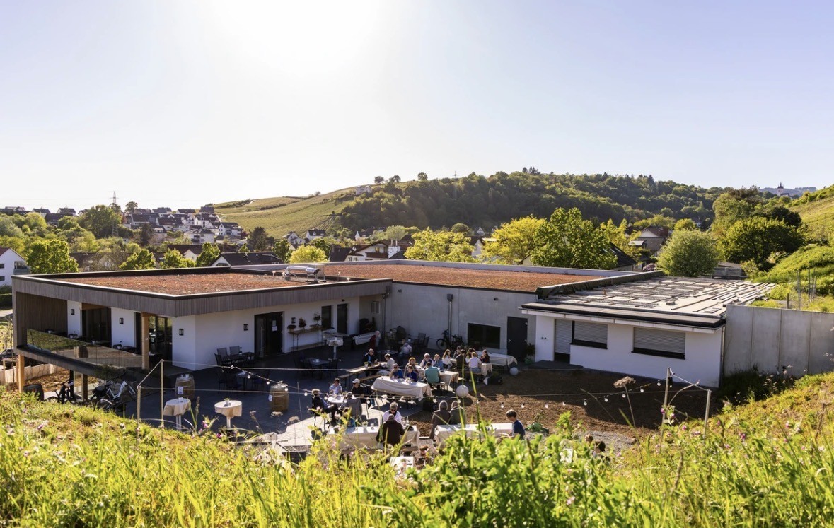 Unsere Terrasse am Bergkeller