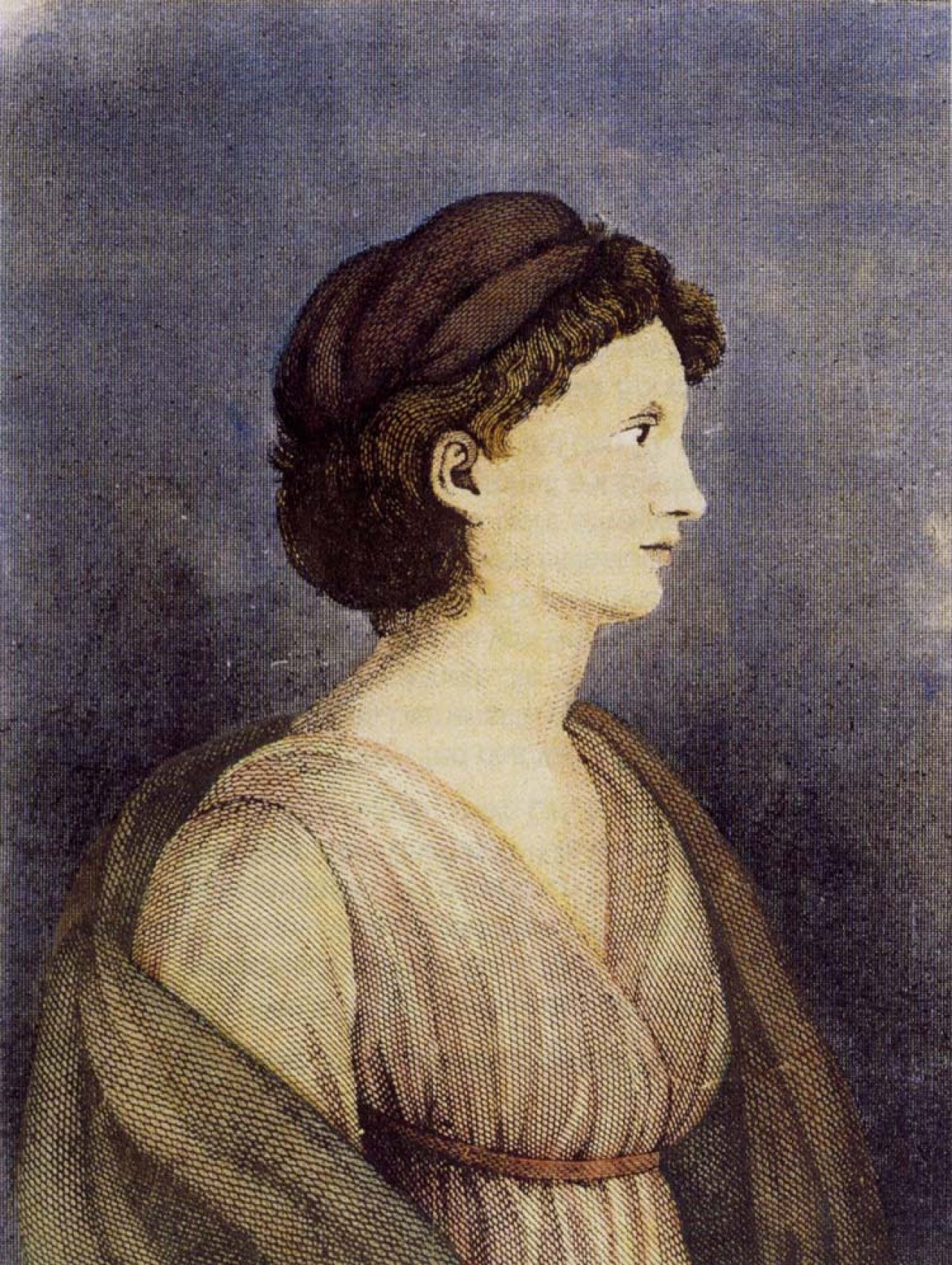 Karoline von Günderrode, um 1800, Hist. Museum Frankfurt am Main