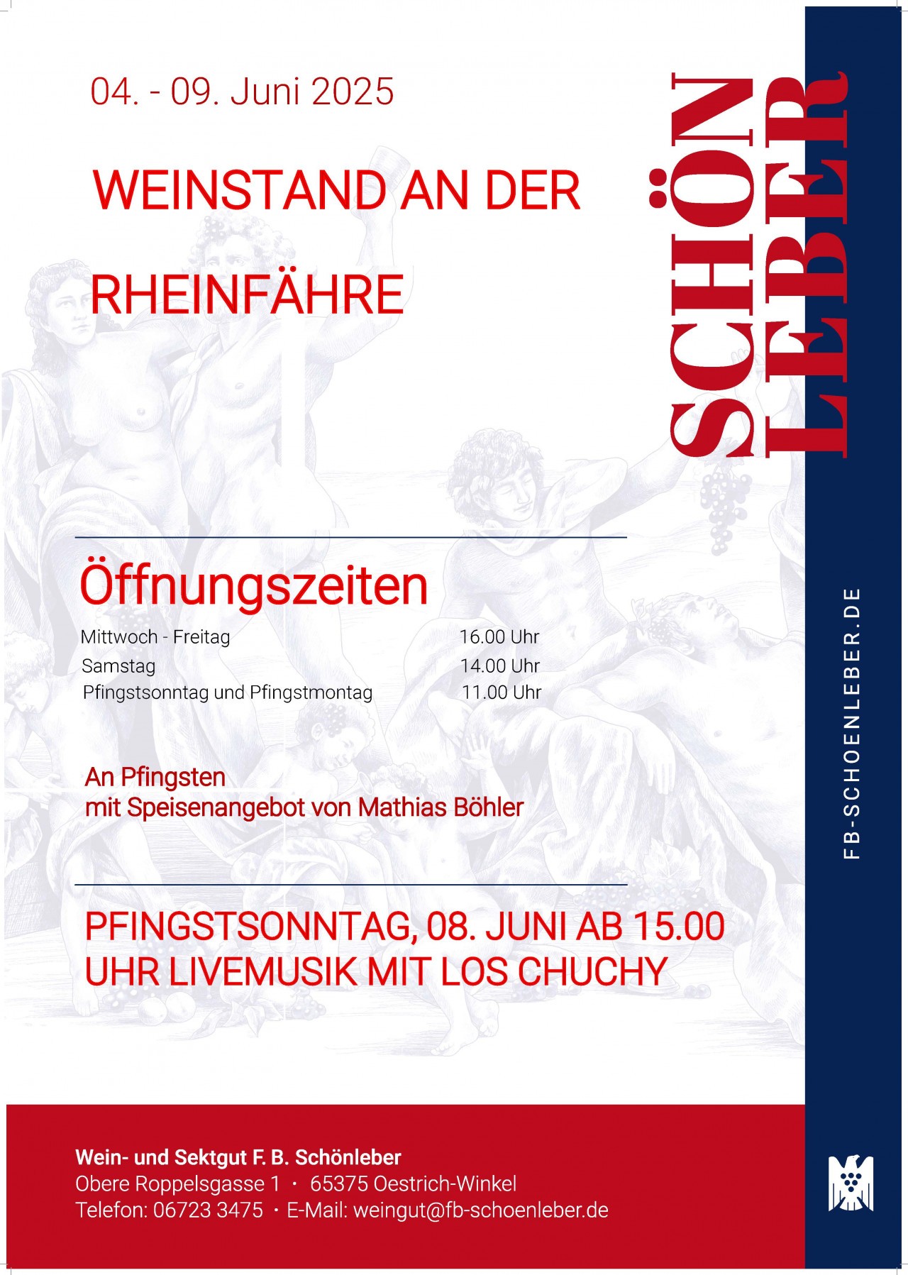 Weinstand Fähre Oestrich-Winkel Rheingau