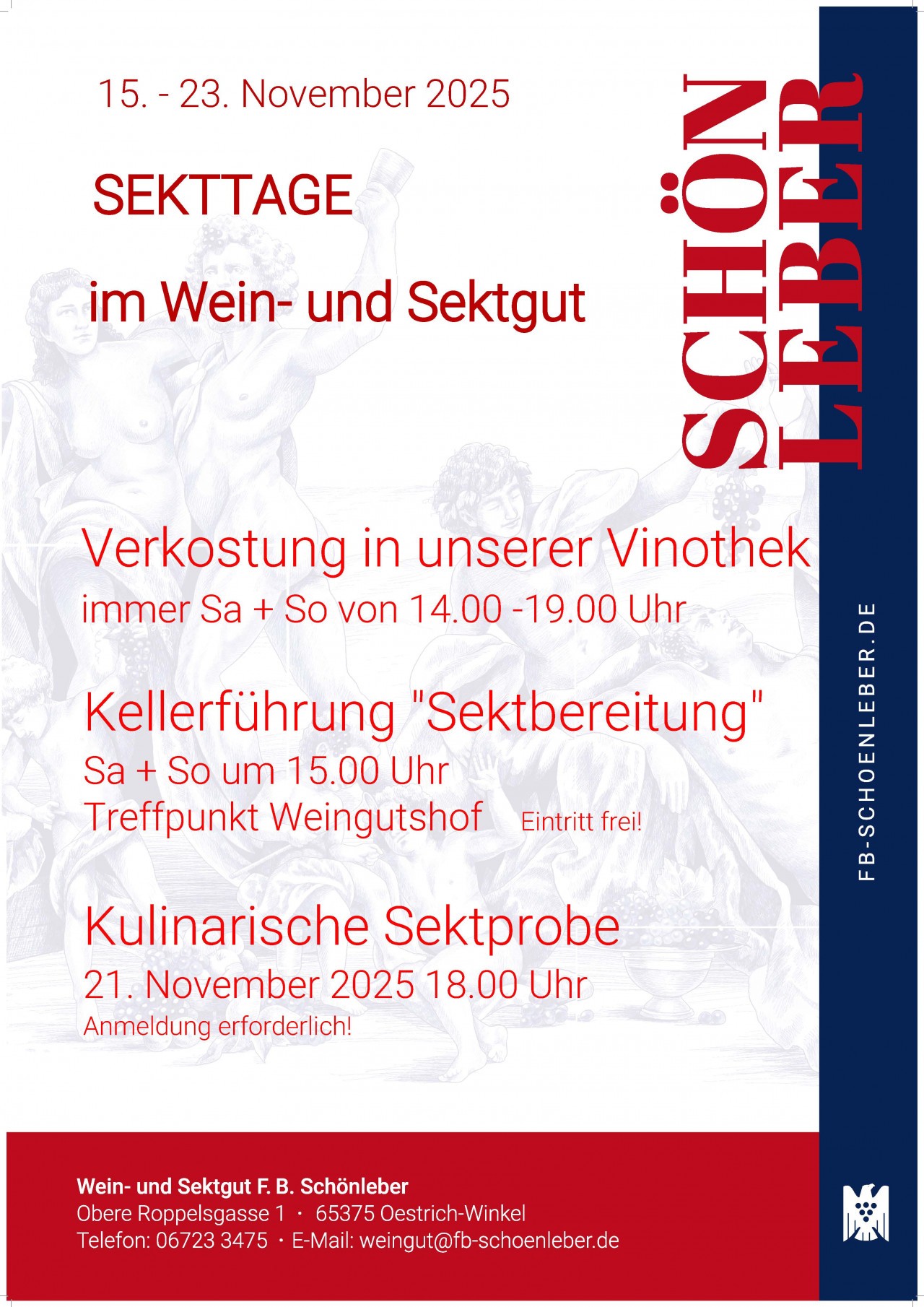 Rheingau Sekttage Schönleber