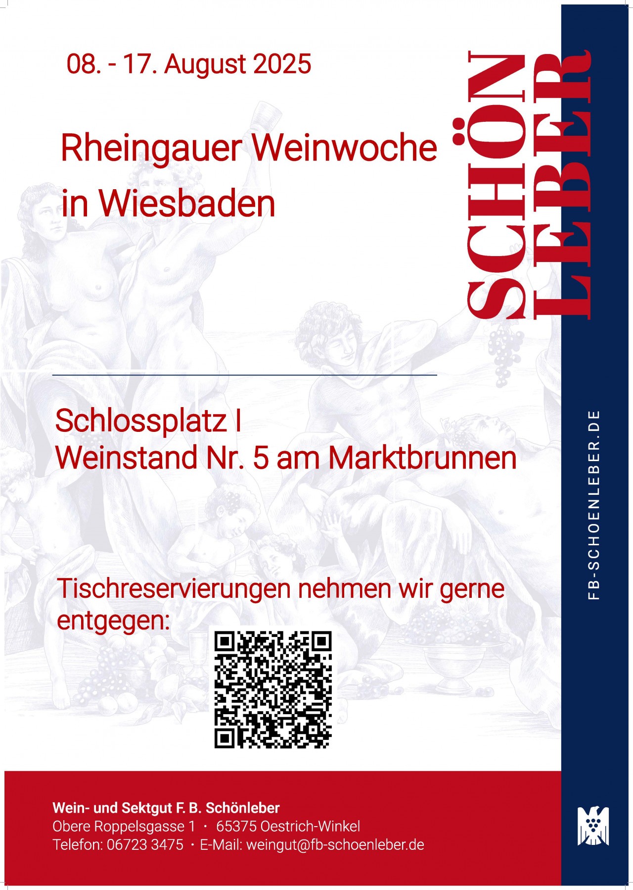Rheingauer Weinwoche Wiesbaden 2025
