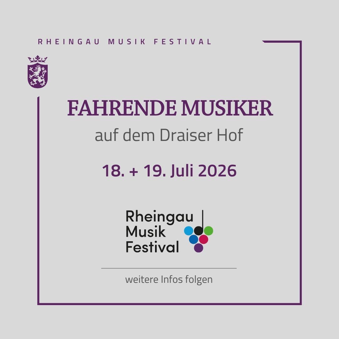Rheingau Musik Festival, Fahrende Musiker, Klassik, Jazz, Swing, Orchester, Rheingau, Riesling, Konzert