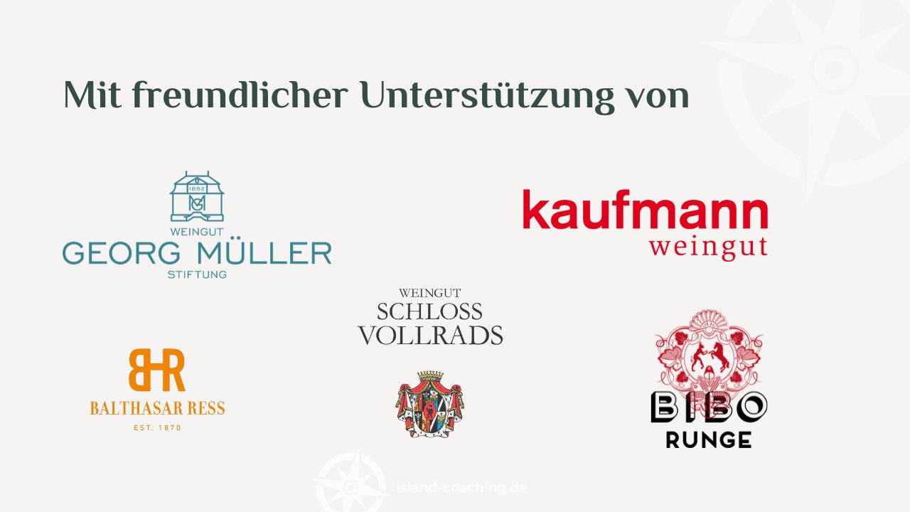 Mit ausgewählten Weinen (auch alkoholfrei).