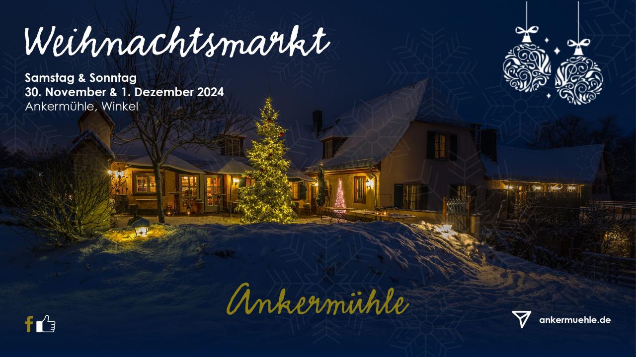 Ankermühle im Schnee