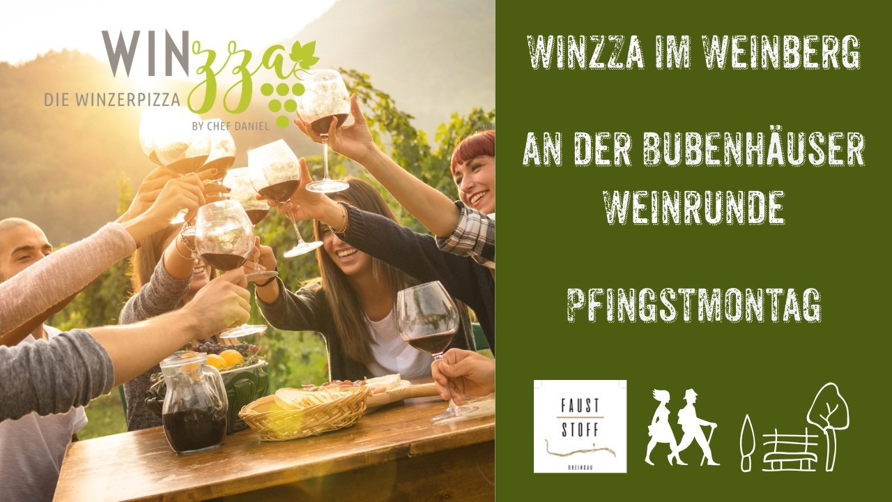 mitten im Weinberg wo Winzza & Wein am Besten schmeckt