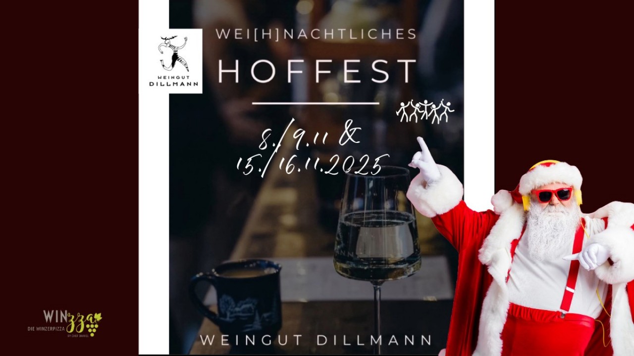 wei(h)nachtliche Hoffest bei Weingut Dillmann