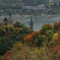 Clemenskapelle und Kirche Lorchhausen