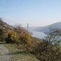 Rheinsteig kurz vor Aussichtspunkt Panoramablick