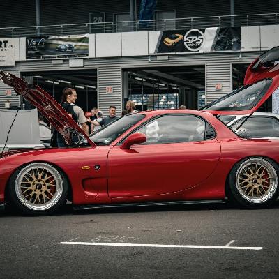 Unser Vorführfahrzeug - Mazda RX7 FD @ Reisbrennen 2023