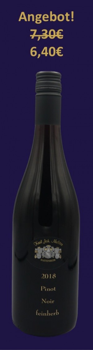 2018 Pinot Noir feinherb