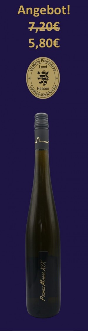 2022 Hattenheimer Wisselbrunnen PRIMUS MARCO XIX Riesling Kabinett feinherb