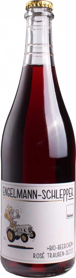 2025 >Bio-Beerchen< Rosé TRAUBEN-SECCO 0,75L.